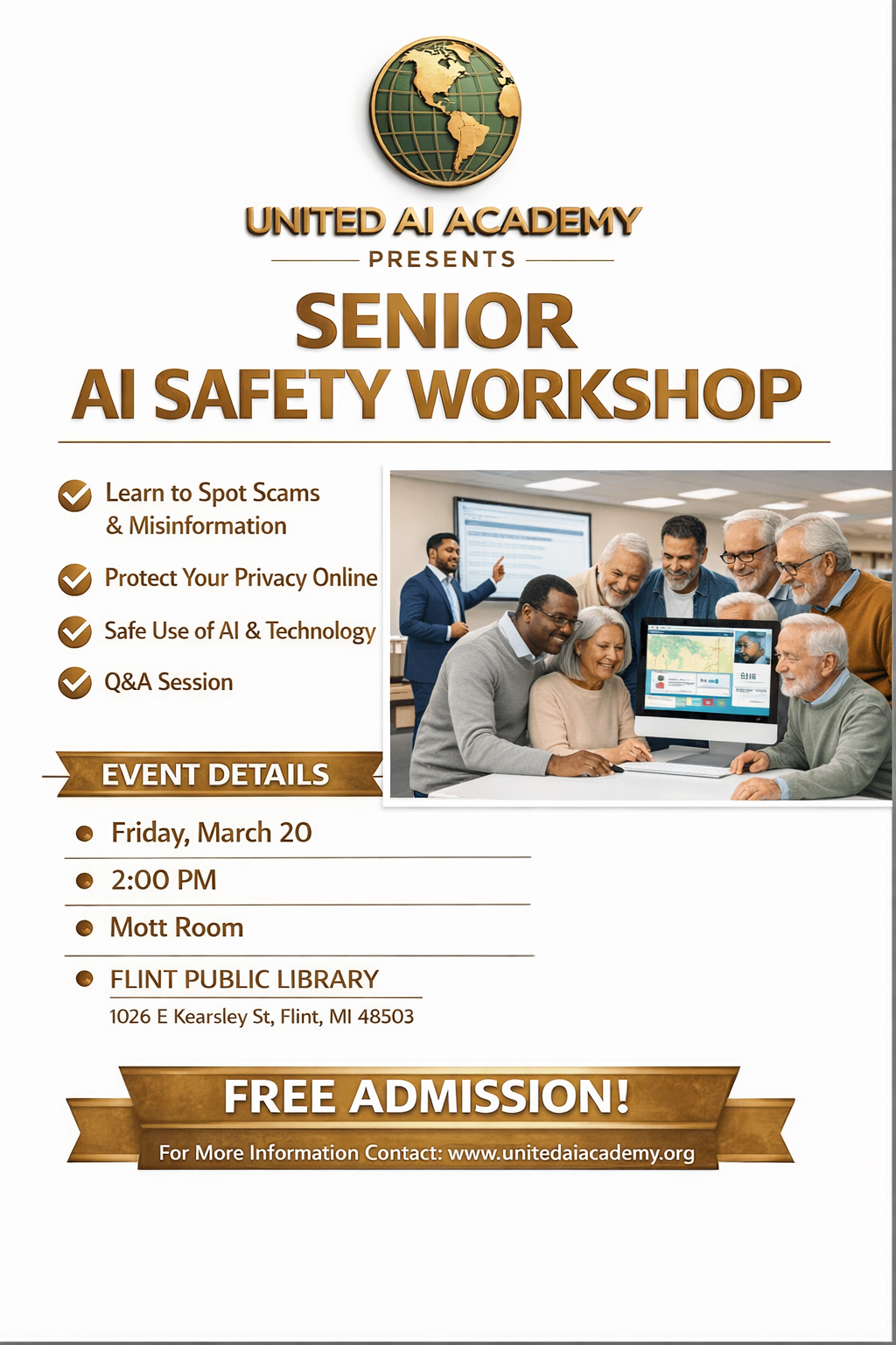 SENIOR AI SAFETY WORKSHOP
